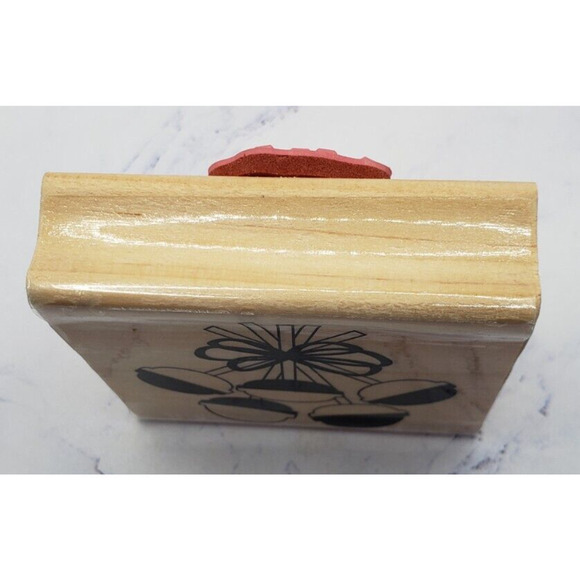 Wood Mounted Bundle of Lollipops Sweet Dessert Rubber Stamp - Picture 5 of 8